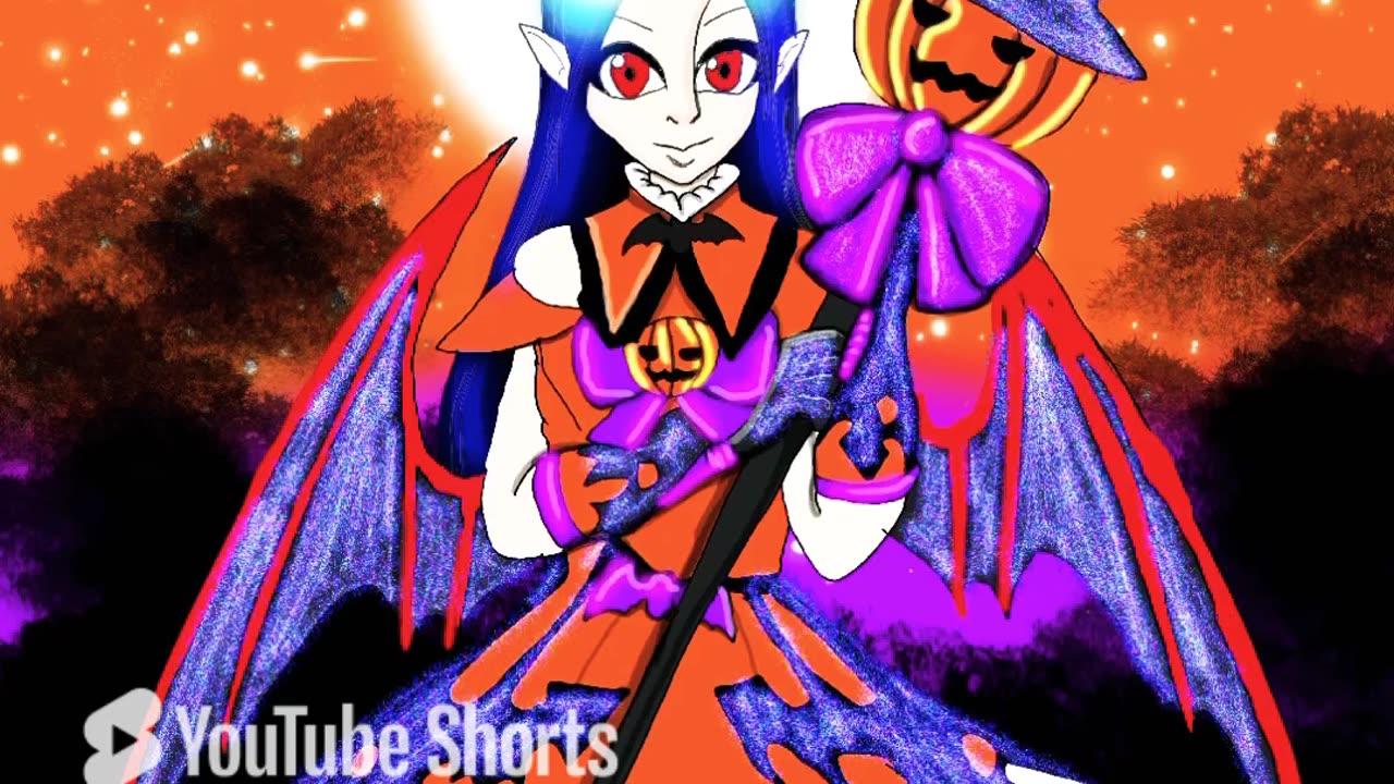 Oc speedpaint halloween