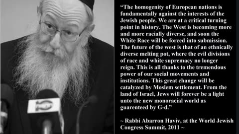 ✡️🇮🇱Haviv Yu Ani Idea?!? Racist Rabbi'd Racism