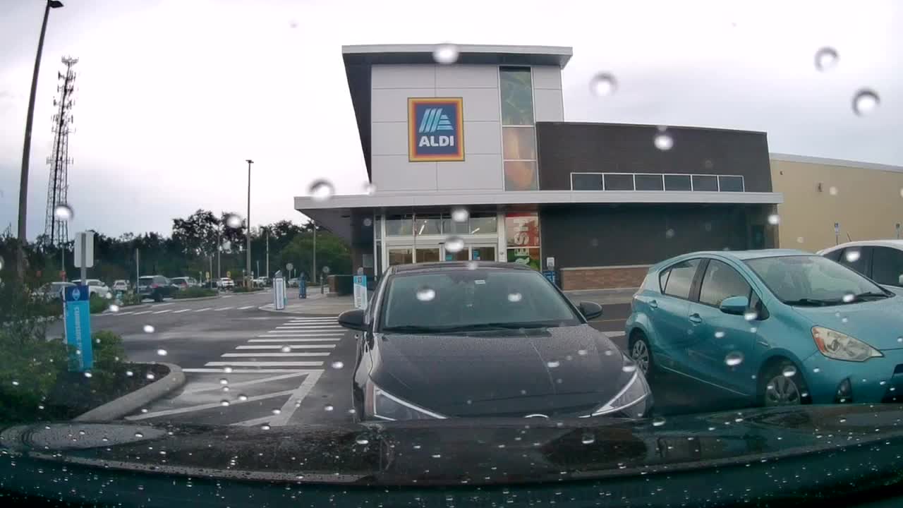 Rainy Day Trip To Aldi