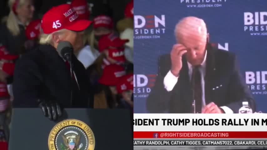 (Alpha Punisher) Trump Shows the World Biden is a Blithering Idiot.