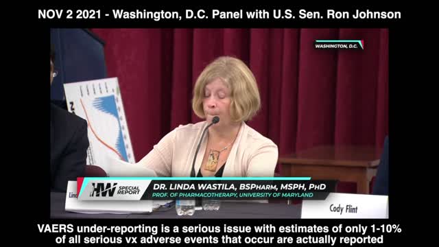 Dr. Linda Wastila - COVID-19 Vaccine Injuries