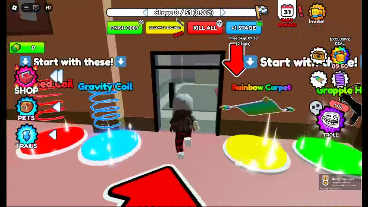 eascape school obby on roblox