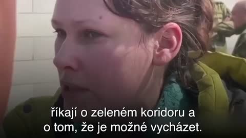 Obyvatelka Mariupolu o zastrašování civlistů Azovem
