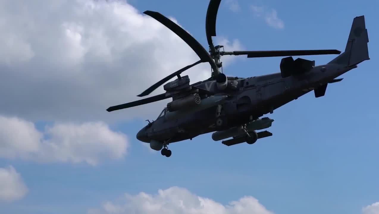 Ukraine War - "Alligators" Ka-52 destroy strongholds of the AFU