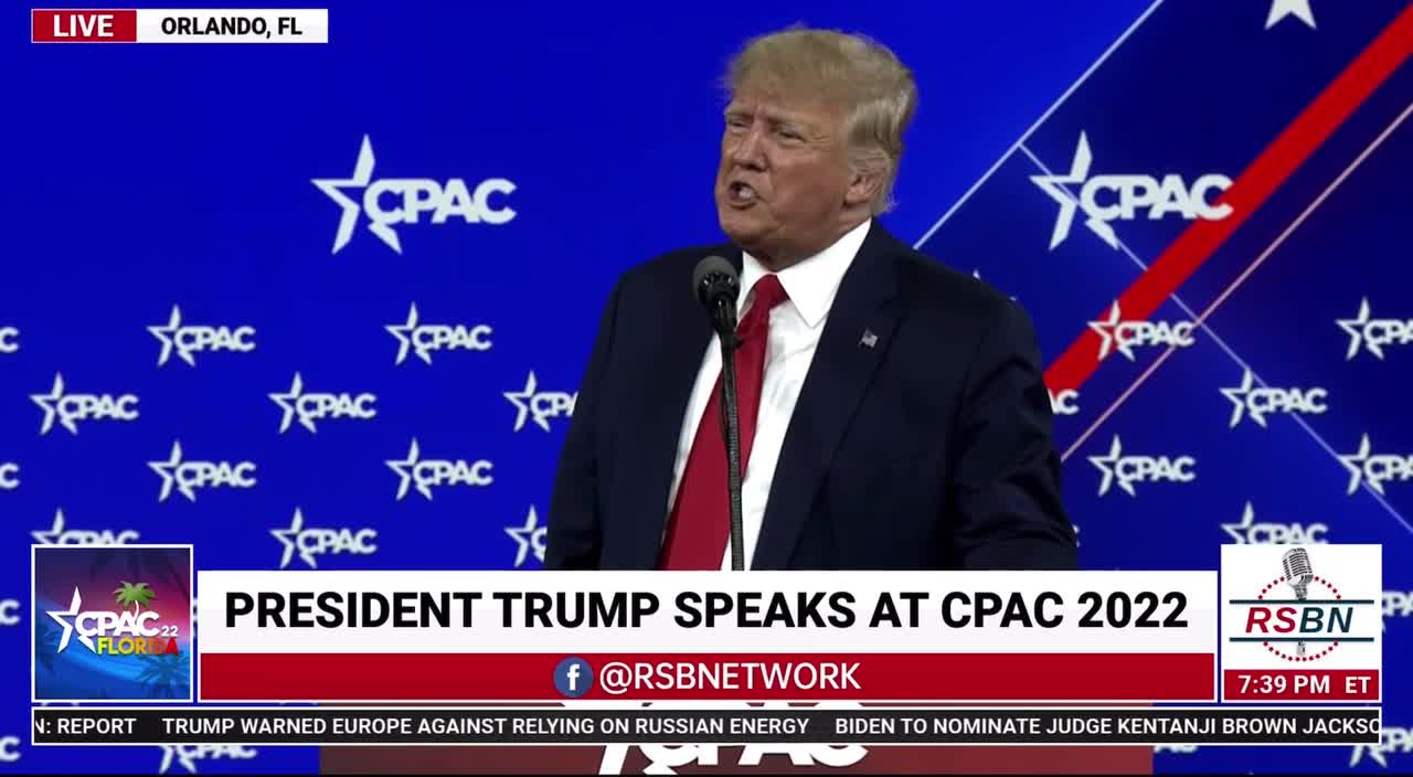 “Someday I’ll tell you exactly what we talked about" - Trump at CPAC