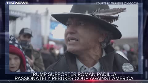 Roman Padilla Interviewed By TruNews ~ DC Rally 1/6/21 in Washington DC