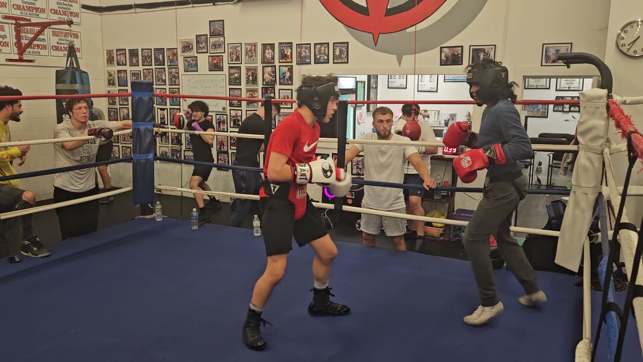 Joey sparring Jimmy 4. 11/6/24