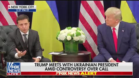 Trump/Ukrainian president press conference part 2