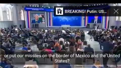 Putin makes it clear why he is acting in Ukraine