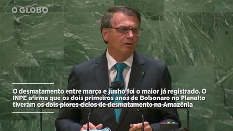 As mentiras e exageros de Bolsonaro na onu