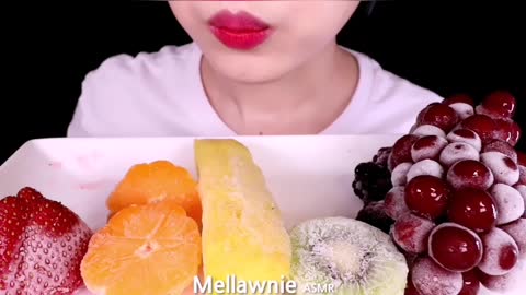 ASMR FROZEN FRUITS