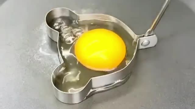 Make an egg something like this.