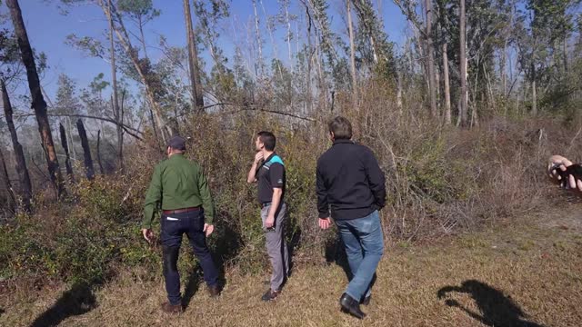 Gov. DeSantis Was in Bay County Responding to Wildfire Damages