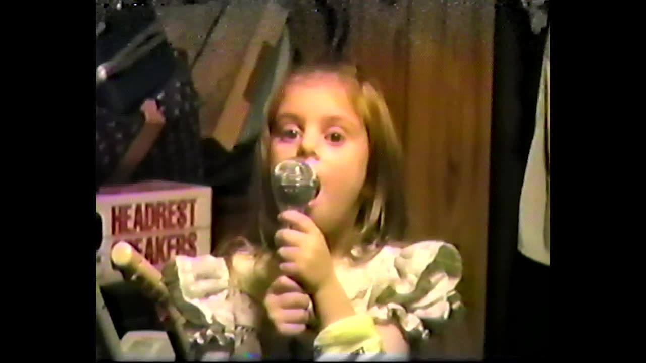 1990 - Little Girl Sings for the Camera (Home Video)