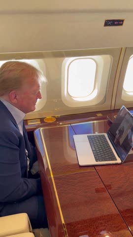 POWERFUL: Trump Addresses The Heroes Of D-Day From His Jet
