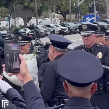 LAPD CHIEF MOORE RETIRES_ I Remind the Chief He Was Actually Fired