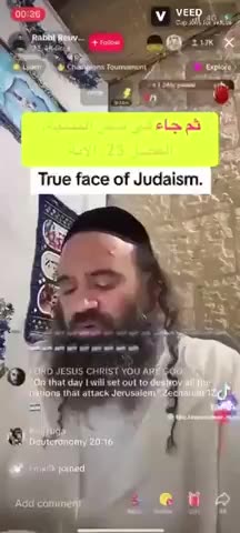 Jewish rabbi explaining why murdering innocent children is a GOOD THING.
