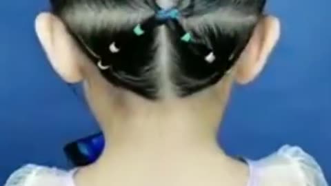 Amazing hair style for girls