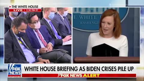 Psaki: Biden ignored the American press because he wasn't alerted in advance