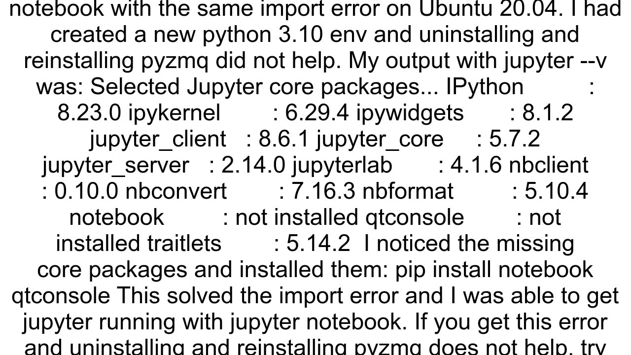 jupyter ImportError cannot import name 39constants39 from partially initialized module 39zmqbackend