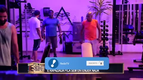 Gotcha: TOP6 | Toninho Tornado - relaxed at the gym; let guys in the poison!