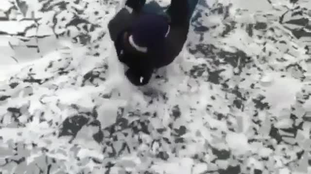 He Jumped On Frozen Trampoline And Then This Happened ...