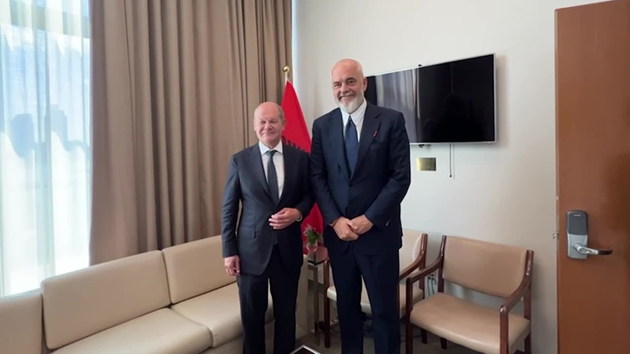 Rama takon kancelarin e Gjermanisë, Olaf Scholz