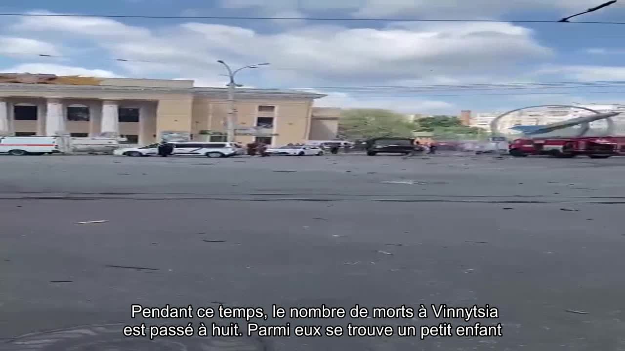 ️ Meanwhile, the number of dead in Vinnytsia has increased to eight. Among them is a small child
