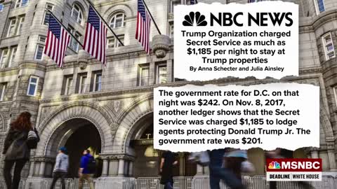 Trump Hotels Charged Secret Service More Than Five Times Recommended Government Rate