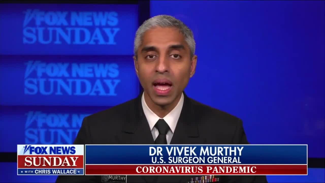 Biden’s Surgeon General Vivek Murthy Tells Fully Vaccinated Americans To Wear Masks Indoors