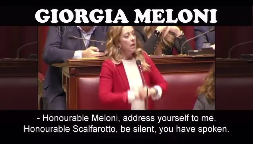 Here's why the Mockingbird Media hates Giorgia Meloni’s and her victory in the Italian elections last night