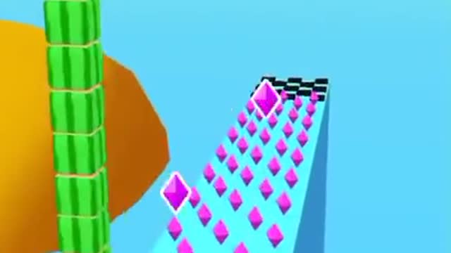 Cube Surfer Game