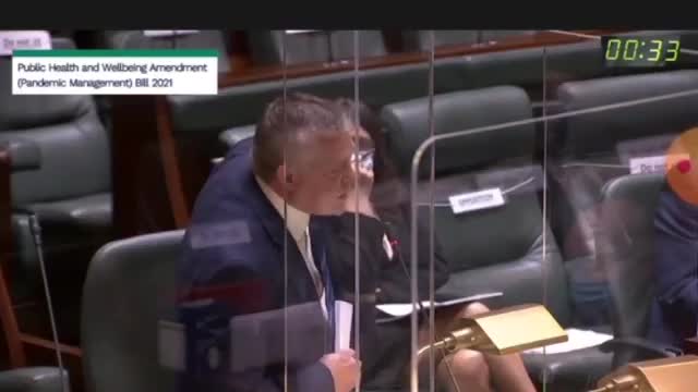 Victoria - MP Ryan Smith - Opposing Pandemic Law