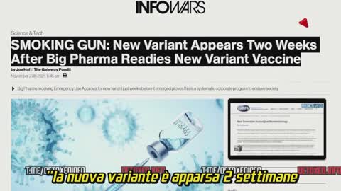 “Avevo previsto le nuove varianti, fanno parte del piano di conquista globale oramai svelato”
