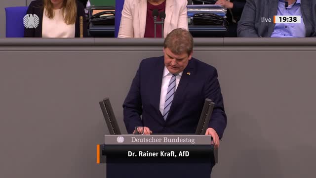 Dr. Rainer Kraft Rede vom 12.05.2022 - Änderung des Energiesicherungsgesetzes 1975