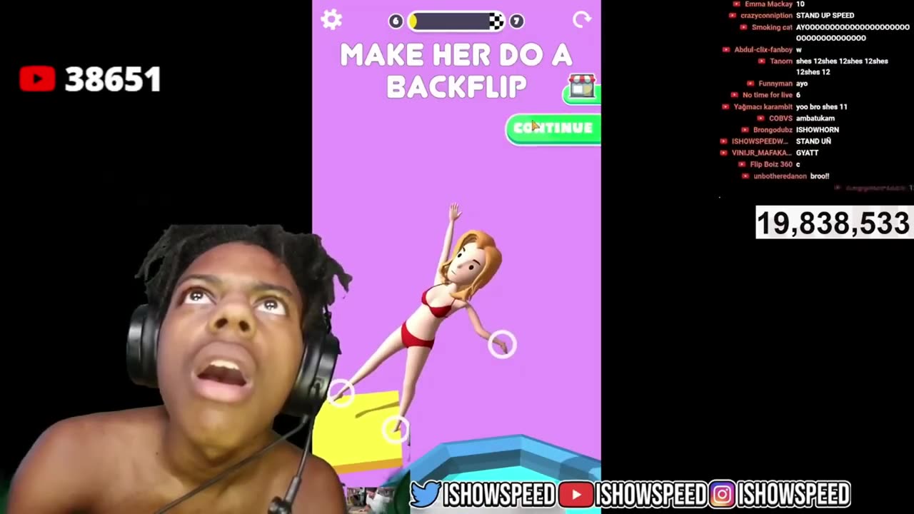 Ishowspeed plays move people