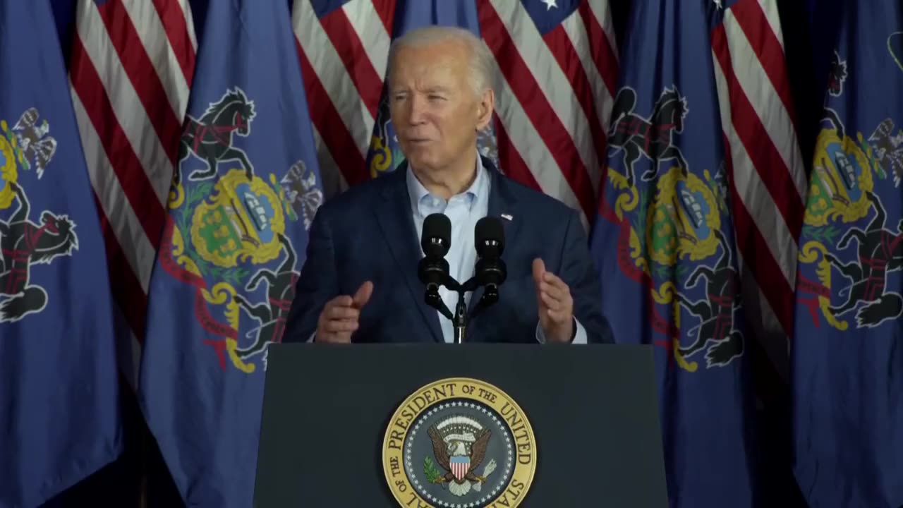 USA: A rapidly declining Biden blames the COVID virus on President Trump!