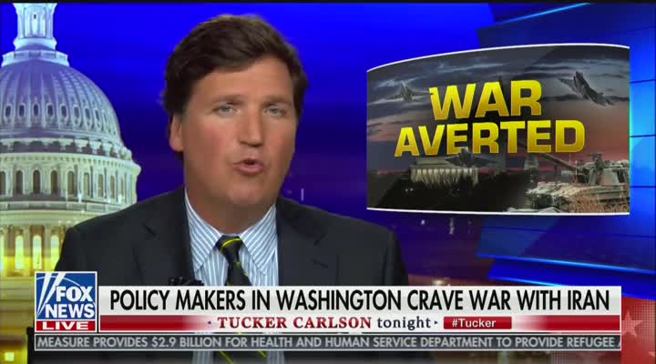 Tuclker Carlson slams 'bureaucratic tapeworm' John Bolton