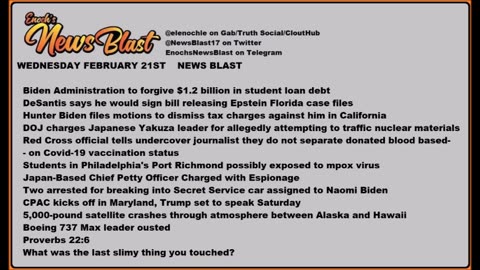 Enoch's News Blast