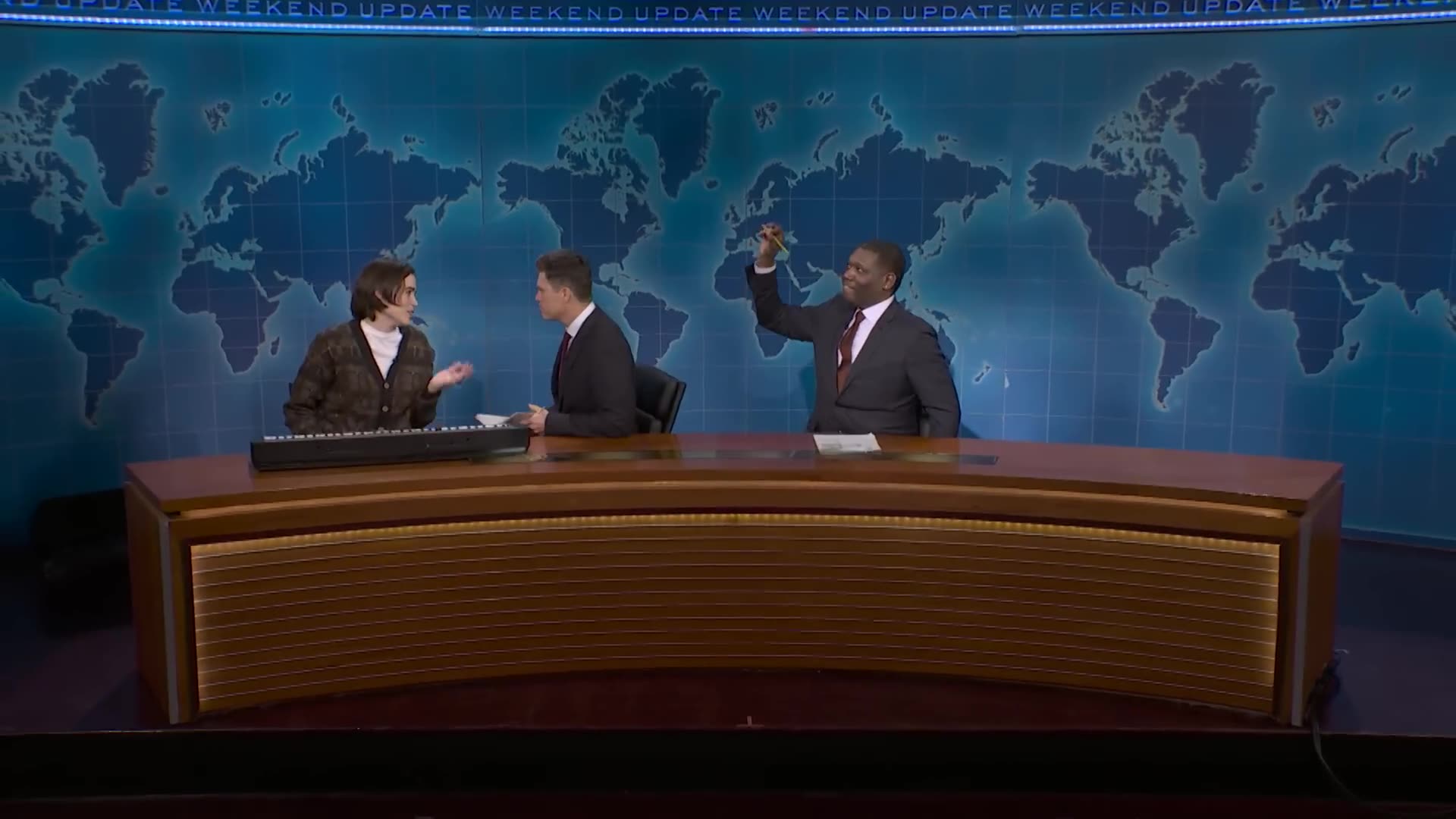 Weekend Update: Jane Wickline on Sabrina Carpenter's Netflix Christmas Special - SNL