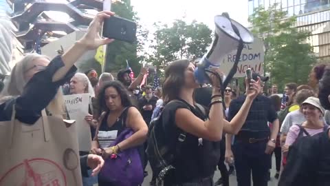 Fake News Protest outside of CNN in New York City!