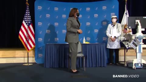 Kamala Harris Suffers COVID-VAX Side Effect?