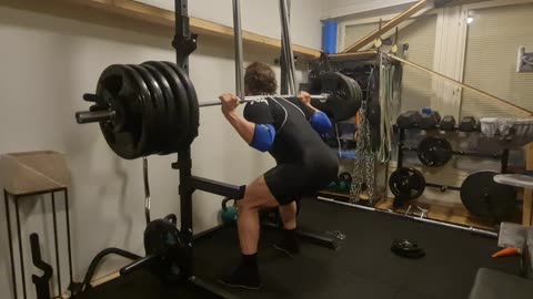 Squat with bands 247,5kg