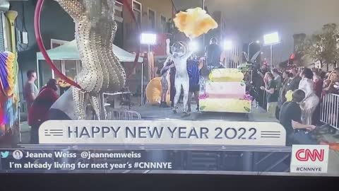 CNN New Year's Eve filth