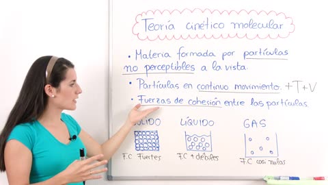 TEORÍA CINÉTICO MOLECULAR DE LA MATERIA