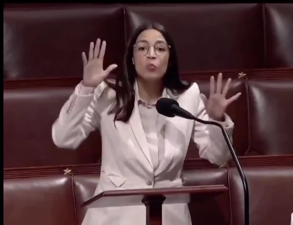 This is what the real AOC looks like, terrifying to the extreme