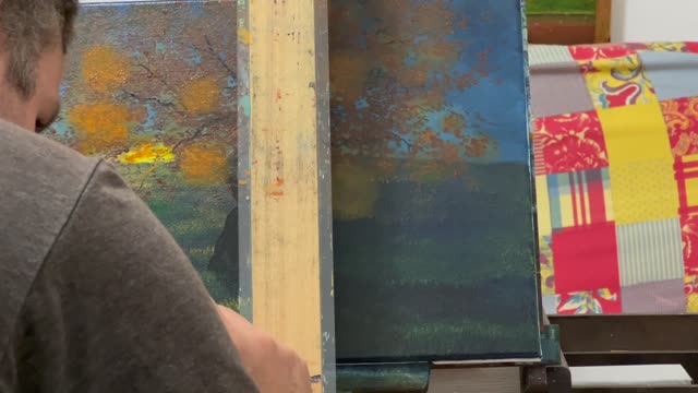 Autumnal Bioluminescence | Relaxing Art Time-lapse