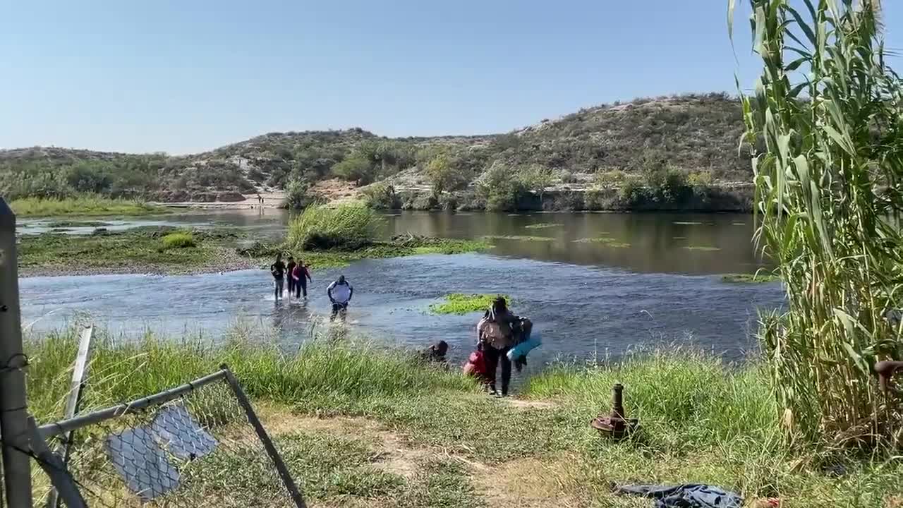 Del Rio Border Crisis Haitian Migrant Camp 2021