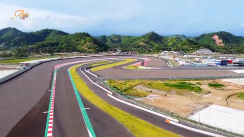 Beautifull Mandalika circuit moto GP