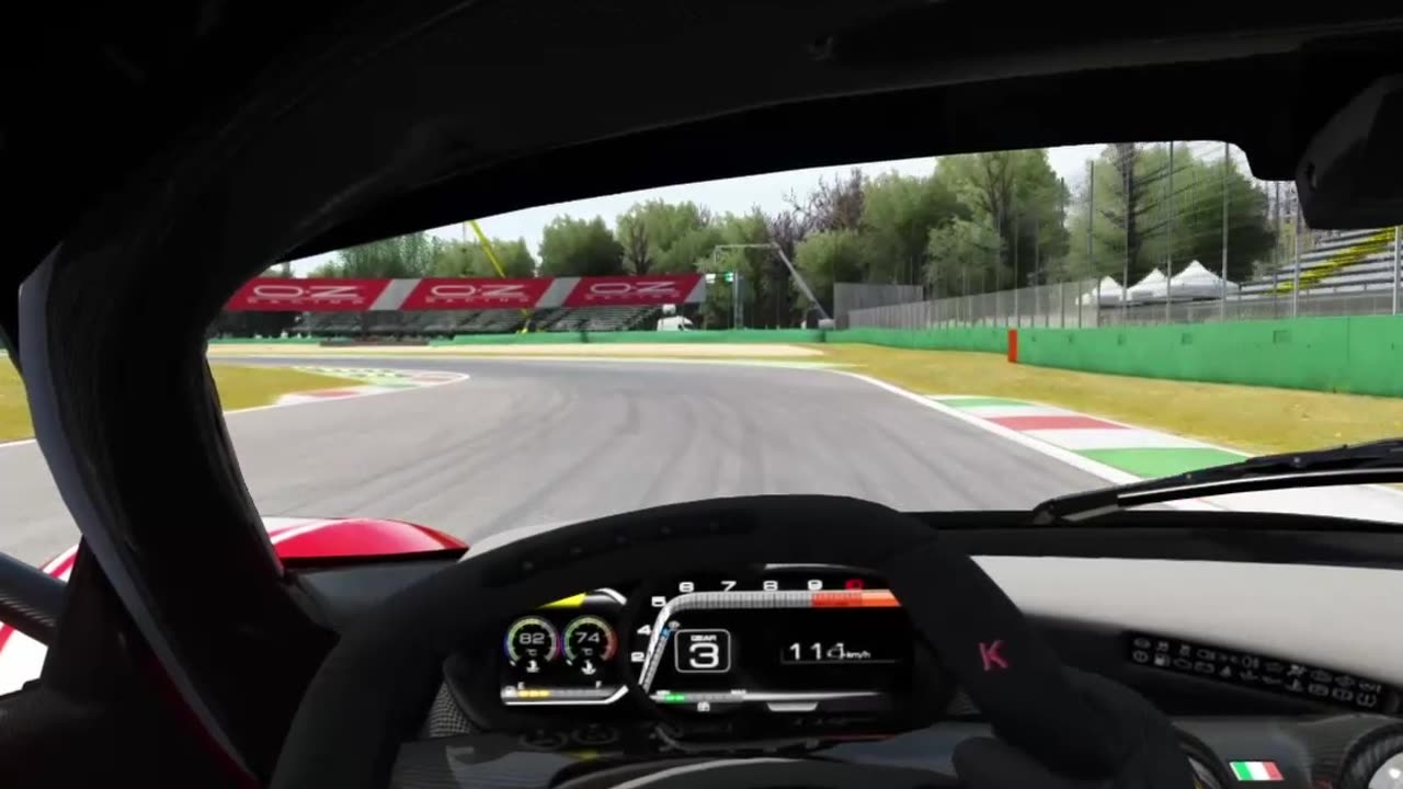 2/3 - Assetto Corsa | Ferrari FXX K (ONBOARD) "Mugello" circuit | Logitech G25